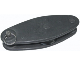 Poulie hale-bas ringot, axe amovible Laser 